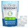 LotFancy Silica Gel Packets 20 Gram 15 Pack, Rechargeable Desiccant