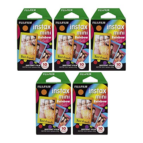 فوجي فيلم Fujifilm Instax Mini Instant Rainbow Film