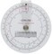 Concise 100850 Stadium Ruler Circular Calculator
