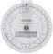 Concise 100850 Stadium Ruler Circular Calculator