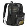 K-Cliffs Heavy Duty Mesh Backpack Quality Classic Student Net Bookbag Durable See Through Simple Netting Daypack Basic School Bag Black