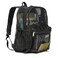 K-Cliffs Heavy Duty Mesh Backpack Quality Classic Student Net Bookbag Durable See Through Simple Netting Daypack Basic School Bag Black