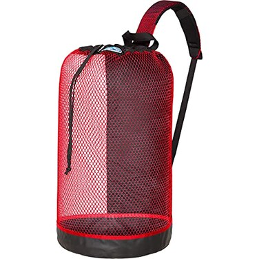 Stahlsac B.V.I. Mesh Backpack Dive Bag - Red