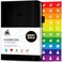 Clever Fox Weekly Planner Undated, MonthlyDaily Notebook, Black