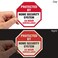 SmartSign Protected by - Home Security System, 24 Hour Surveillance Label SetTwo 4"x4" and One 2.75"x2.75" 3M Engineer Grade Reflective Labels