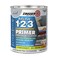 Zinsser 286258 Bulls Eye 1-2-3 All Surface Primer, Quart, Gray