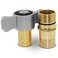 Summit Hydraulics 3/4" NPT Wet-Line Wing Nut Hydraulic Quick Disconnect Coupler/Coupling Set