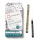 Sakura50110 Zentangle 12 Pc Set w/ 3.5" White Tiles