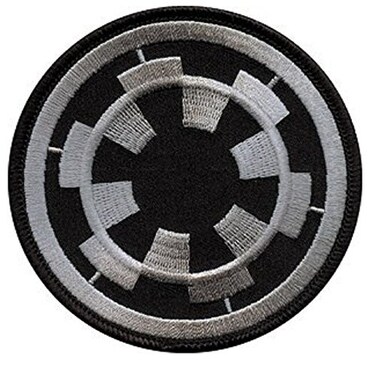 Seibertron Imperial Target Patch ,4" Width X 4" Height,Black
