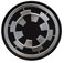 Seibertron Imperial Target Patch ,4" Width X 4" Height,Black