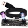 ELP 1080P Dual Lens USB Camera Module 3D Stereo PC Cameras for Computer Mini UVC USB2.0 Webcam Board M9 90Degree LightburnCamera AR0330 Binocular Webcamera Video Industrial USB Surveillance Cam