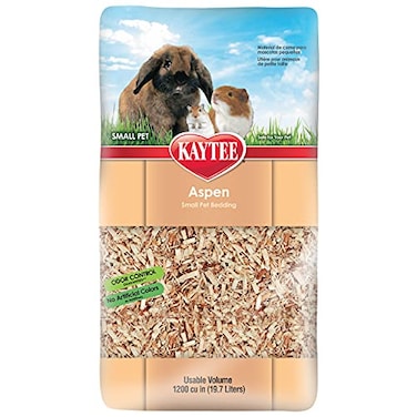 Kaytee Aspen Bedding for Small Animals, 19.7 Liter