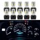 WLJH White T10 194 LED Light Bulb with PC194 Sockets for Dash Cluster