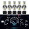 WLJH White T10 194 LED Light Bulb with PC194 Sockets for Dash Cluster