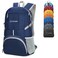 ZOMAKE Lightweight Packable Backpack 35L, Water Resistant Foldable Day Pack