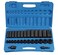 Grey Pneumatic 28-Piece 1/2 in. Drive 6-Point SAE Standard and Deep Impact Socket Set
