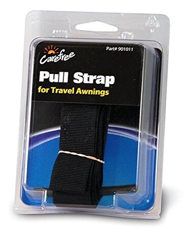 Carefree 901011 Black 93" RV Travel Awning Replacement Pull Strap,Packaging May vary