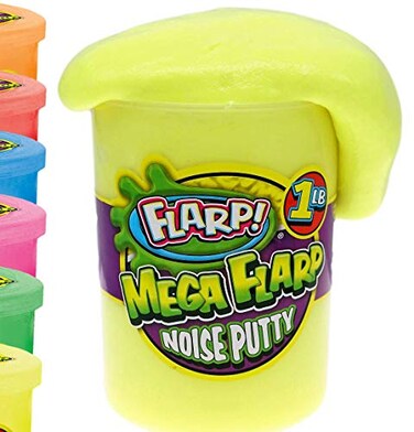 JA-RU 1 Pound Mega Flarp Noise Putty Scented ,1 Assorted Unit335-1