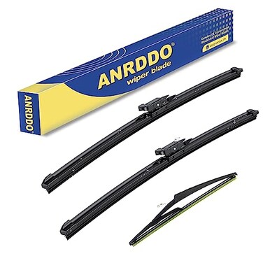 ANRDDO 3 Wipers Replacement for Benz ML-Class GL-Class R-Class Windshield Wipers