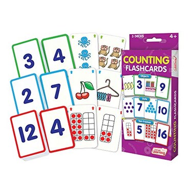 Junior Learning JL210 Counting Flashcards Medium