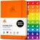 Clever Fox Weekly Planner Undated, MonthlyDaily Notebook, Orange
