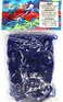 Rainbow Loom Navy Blue Jelly Rubber Bands RefillC-clips