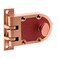 Prime-Line U 10530 Single Cylinder Solid Bronze Jimmy-Resistant Door Lock ,Single Pack
