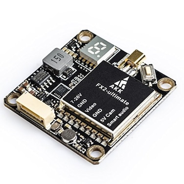 AKK FX2-ultimate 5.8GHz VTX with MMCX Support OSD Configuring via Betaflight Flight Control Board Long Range FPV Transmitter