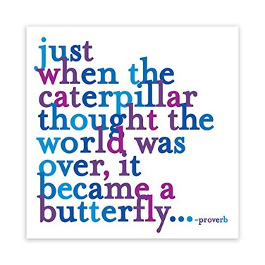 Quotable Cards Magnet Just When, 1 EA