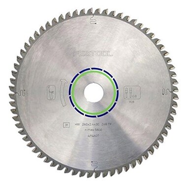Festool 495386 Solid Surface/Laminate Blade For Kapex Miter Saw, 64 Tooth