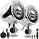 GoHawk Bluetooth Motorcycle Speakers Waterproof Motorcycle Stereo System