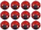 Fun Express Mini Ladybug Beach Balls Bulk 12 Pack