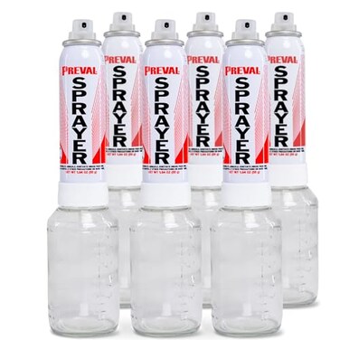 Preval Sprayer System, 6 Pack - Refillable Spray Paint Aerosol 0267