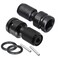 Yakamoz 2Pcs 1/2" Square Drive to 1/4" Hex Quick Release Impact Adapter