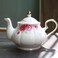 Jomop Tea Pot Handmade Ceramic Flowers ,Pink