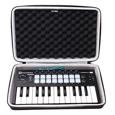 L LTGEM Keyboard Controller Case for Novation Launchkey Mini 25 Keyboard MK2