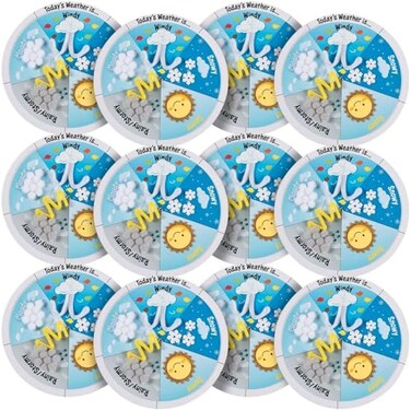 Fun Express Weather Wheel Ck - 12 Pieces
