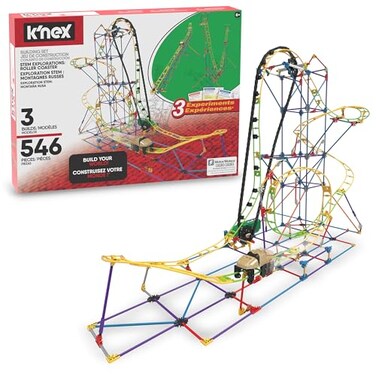 K'NEX Education - STEM Explorations: Roller Coaster Setš 546 Pieces, Creative Building Setš Ages 8
