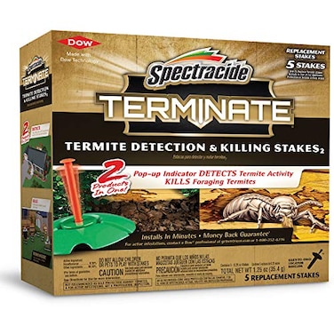 Spectracide Terminate Termite DetectionKilling Replacement Stakes, 5 Ct