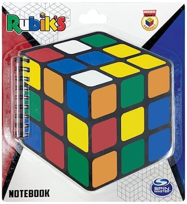 iscream Rubik's Cube Die-Cut Lined Page 6.5" Officially Licensed Notebook