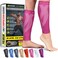 BLITZU Calf Compression Sleeves, Footless Compression Socks for MenWomen