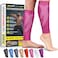 BLITZU Calf Compression Sleeves, Footless Compression Socks for MenWomen