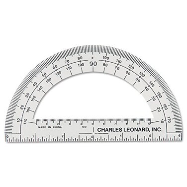 Charles Leonard LEO77106 - Open Center Protractor