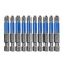 AUTOTOOLHOME 10-Pack PH3 Phillips Impact Bits, 2 Inch Magnetic Power Bits
