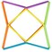 Toysmith Polygonzo-Geo Twister Assorted styles