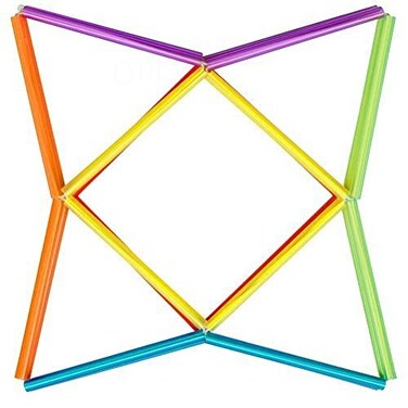Toysmith Polygonzo-Geo Twister Assorted styles