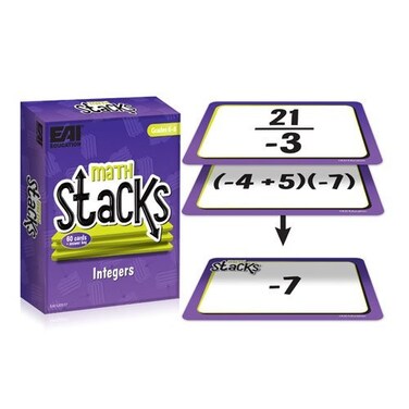 EAI Education Math Stacks Integers Game: Grades 6-8