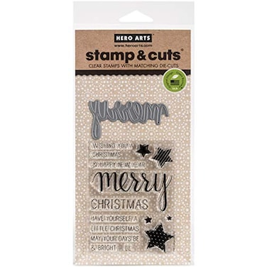 Hero Arts DC170 StampCut, Merry
