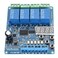 Hilitand Multifunction Time Relay Module, 8-36V 4-Channel Multifunction Time Delay Relay Interface Board Module Optocoupler LED