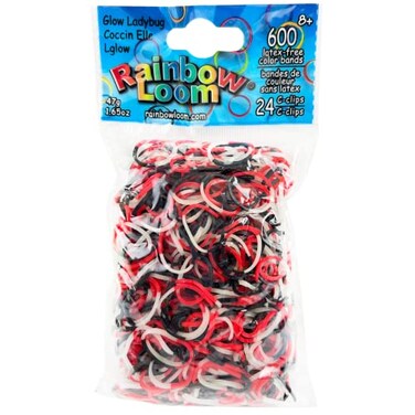 Rainbow Loom Ladybug Glow
